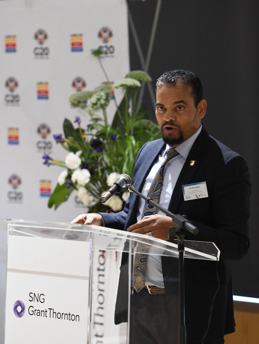 Ubuntu Radio DSTV888 (@ubunturadioza) on Twitter photo Adressing the #G20 Multi-Stakeholder Dialogue on Illicit Financial Flows today in Midrand, <a href="/DIRCO_ZA/">DIRCO South Africa</a> Deputy Minister Alvin Botes says:
'South Africa welcomes innovations such as the Resilience and Sustainability Trust, but we insist on comprehensive reform of the international Adressing the #G20 Multi-Stakeholder Dialogue on Illicit Financial Flows today in Midrand, <a href="/DIRCO_ZA/">DIRCO South Africa</a> Deputy Minister Alvin Botes says:
'South Africa welcomes innovations such as the Resilience and Sustainability Trust, but we insist on comprehensive reform of the international