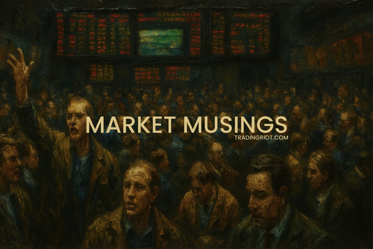 The new issue of Market Musings is out on the website, in written format, as I can't record video at the moment.

Covering BTC, SPX, and the overall state of markets.