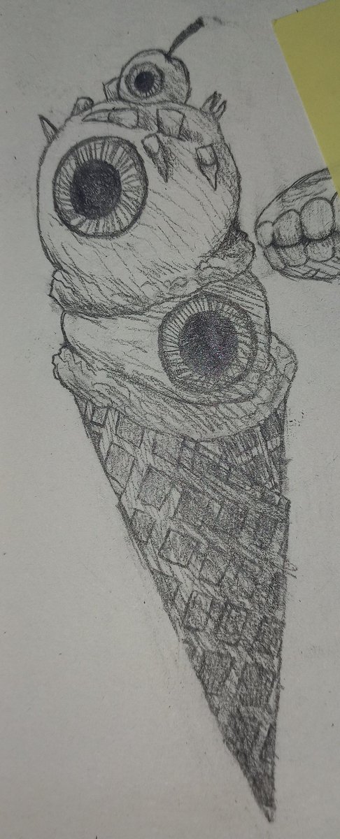 WilliamTheDrag's tweet photo. Eyes Cream with Sprikles 
#dreamcore #weirdcore #weird #sketch #art https://t.co/x28MNYf0Dd