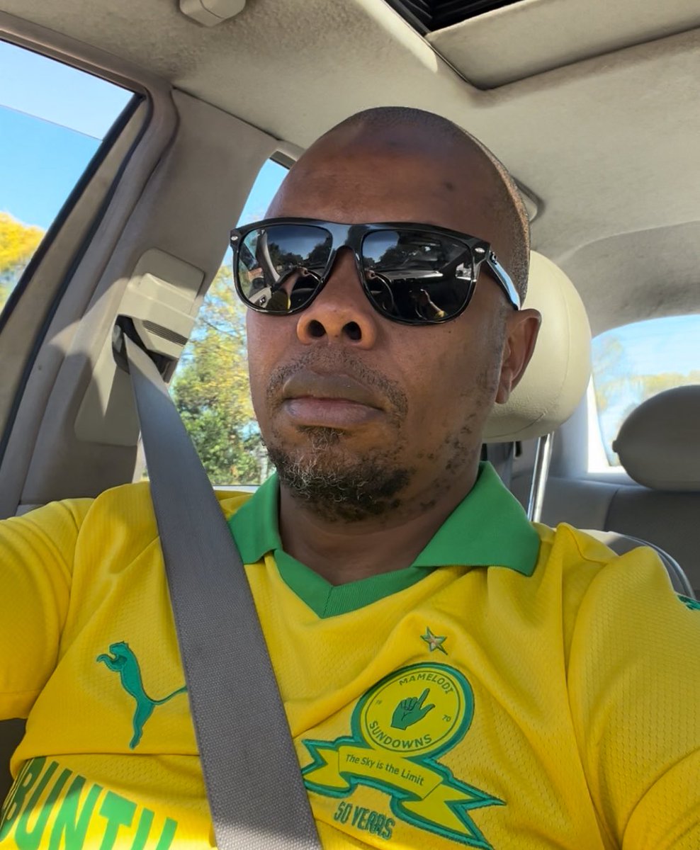 Hi <a href="/Thabisoo/">Thabiso Kotane</a>, am a <a href="/orlandopirates/">Orlando Pirates</a> fan supporting <a href="/Masandawana/">Mamelodi Sundowns FC</a> for this weekend. They must work hard and bring this second star home <a href="/Powerfm987/">POWER 98.7</a>