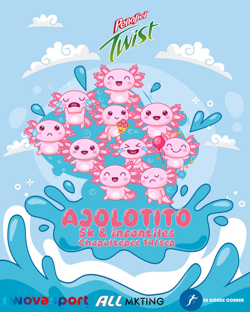 😍😱🤩Conviértete en un Ajolorunner en Peñafiel Twist Ajolotito 5K &amp; Infantiles 2025😍😱🤩

Si amas correr, caminar o simplemente disfrutar del ambiente runner, no puedes perderte el Ajolotito 5K &amp; Infantiles 2025. Este evento se ha convertido en uno de los favoritos de la