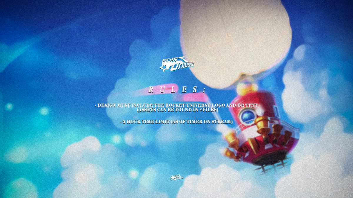Hosting a 2 hour design contest tonight in the Rocket Universe discord server and will all be streamed on my twitch. 

Hope to see you there :) 

Time: 20:00 GMT