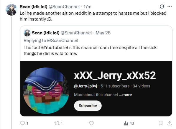 Jerry tweet media