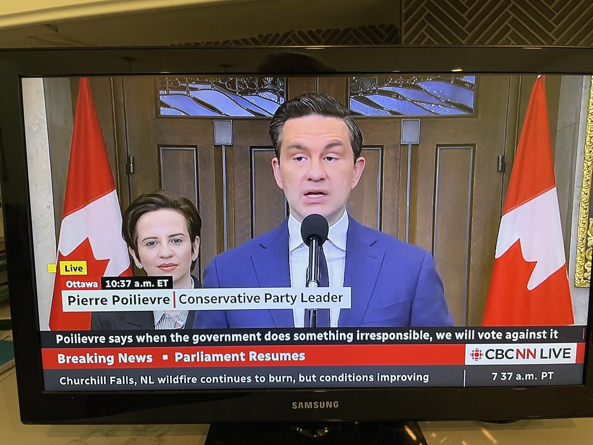 Karen Messier Ⓥ🇨🇦 (@karenmessier) on Twitter photo What the hell! 🤬Without a doubt <a href="/PierrePoilievre/">Pierre Poilievre</a> is already working hard to undermine the success of the duly elected government. And I don’t know how many more times I can hear those bullshit campaign talking points. He doesn’t even have a bloody seat in Parliament! Ugh What the hell! 🤬Without a doubt <a href="/PierrePoilievre/">Pierre Poilievre</a> is already working hard to undermine the success of the duly elected government. And I don’t know how many more times I can hear those bullshit campaign talking points. He doesn’t even have a bloody seat in Parliament! Ugh