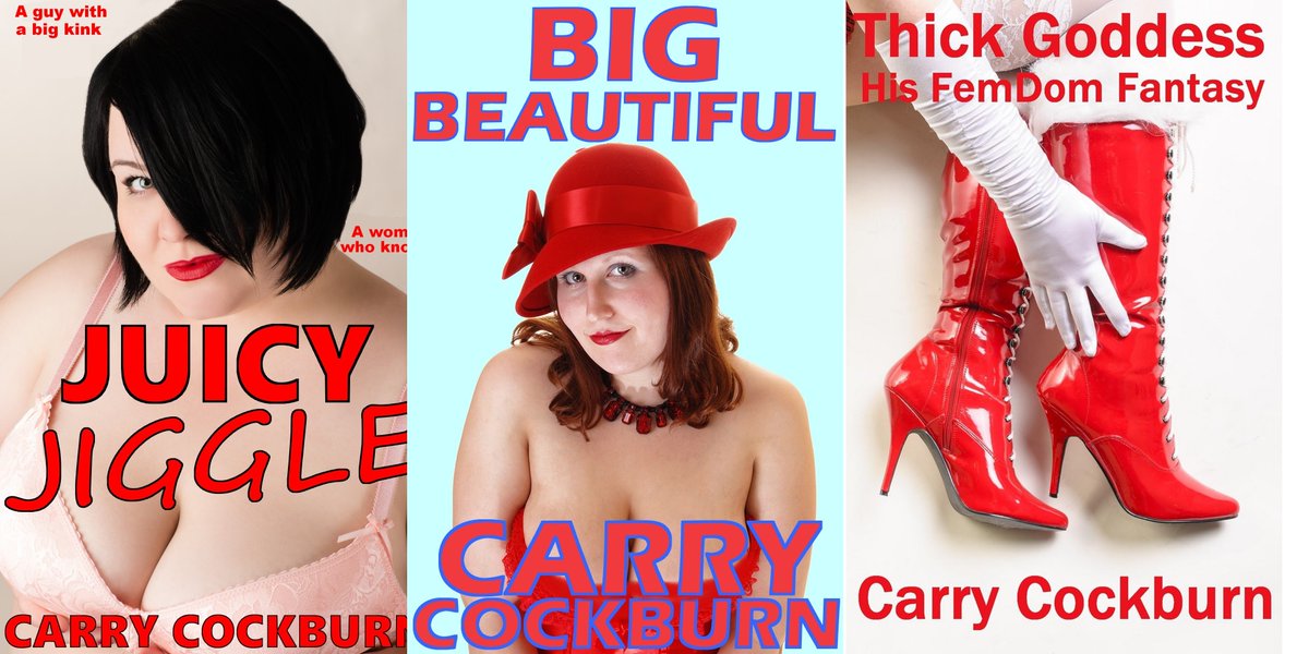 #PleaseRP

Take your pick of some big, beautiful women who know just how to use their perfect curves.

👩🏻mybook.to/JuicyJiggle
👩‍🦰mybook.to/BigBeautiful
👱‍♀️mybook.to/ThickGoddess

#KindleUnlimited #BBW #Tales 📚