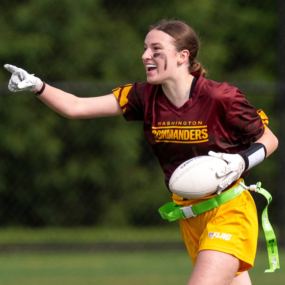 commandersCR's tweet image. Congrats to our Girls Flag team who represented the Commanders at this year&apos;s Big 33 tournament on a hard-fought effort!