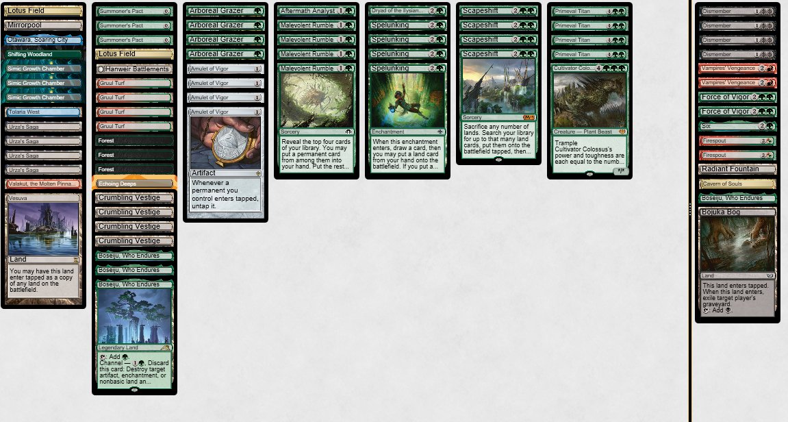 BW blink modern Gold League and Amulet in modern challenge
twitch.tv/mistakenn69