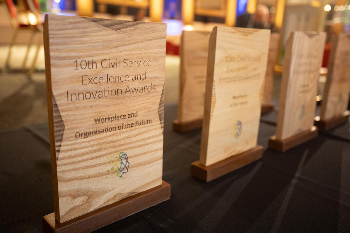 Congrats to our Forestry colleagues - Barry Delany, Brian O’Shaughnessy, Lorraine Quigley, Frank Barrett and Mick Nolan - who won in the ‘Climate Action and Sustainable Government’ category 4 their 'Spatial Analysis Toolkit' that supports sustainable decision making in forestry.