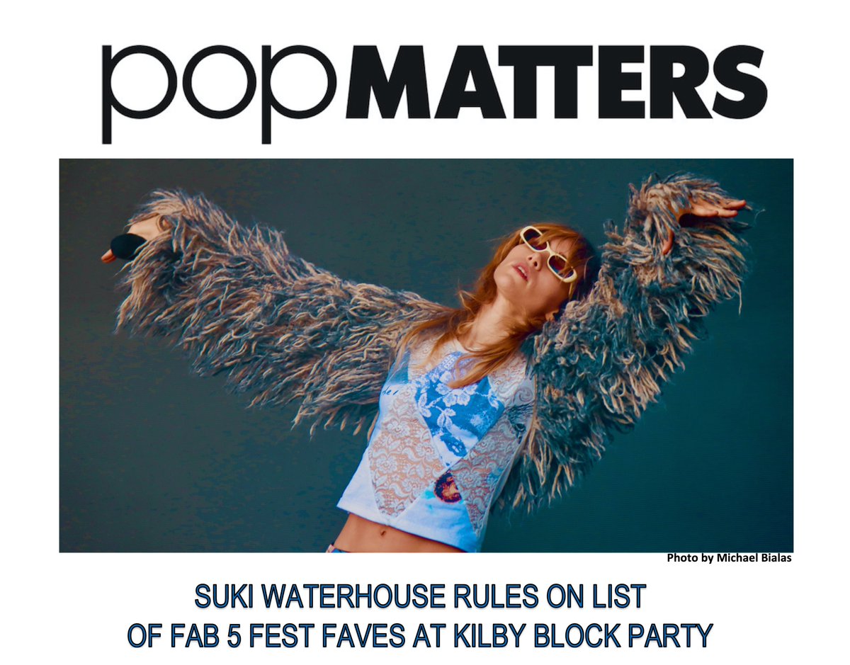 ICYMI: Counting down Fab 5 Fest Faves at @KilbyBlockParty:
5. Orla Gartland
4. New Order
3. Gang of Four
2. Black Country, New Road
1. Suki Waterhouse

<a href="/PopMatters/">PopMatters</a> review: popmatters.com/best-artists-k…
KBP photos: flickr.com/photos/2951108…