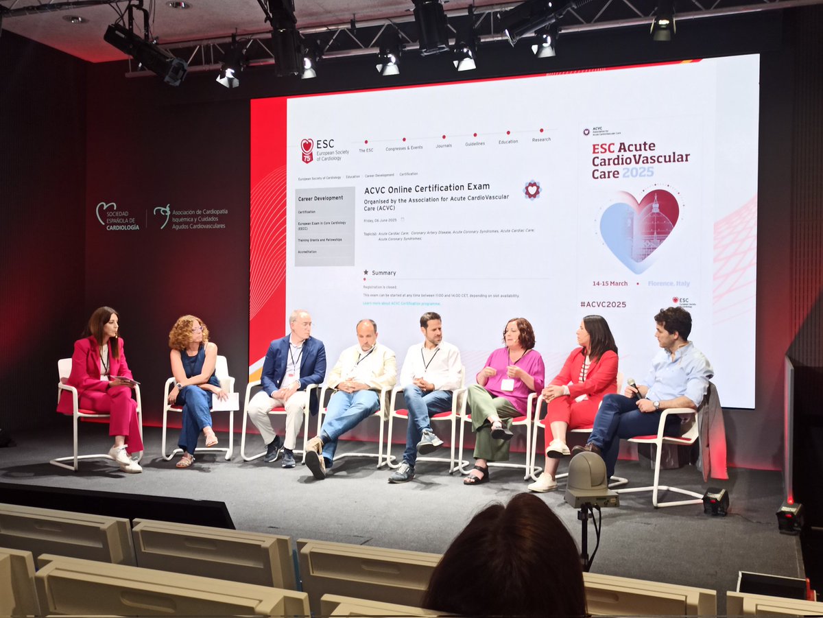 Miguel Corbí (@corbi_miguel) on Twitter photo Última mesa del Congreso. Conjunta con enfermería de críticos CV. Testimonio de fellows, acreditación, docencia, simulación... Gracias a todos los ponentes y moderadores!! Y a todos los implicados de <a href="/AgudosSEC/">Asociación CI y Cuidados Agudos Cardiovasculares</a> y <a href="/secardiologia/">Soc Esp Cardiología</a> Última mesa del Congreso. Conjunta con enfermería de críticos CV. Testimonio de fellows, acreditación, docencia, simulación... Gracias a todos los ponentes y moderadores!! Y a todos los implicados de <a href="/AgudosSEC/">Asociación CI y Cuidados Agudos Cardiovasculares</a> y <a href="/secardiologia/">Soc Esp Cardiología</a>