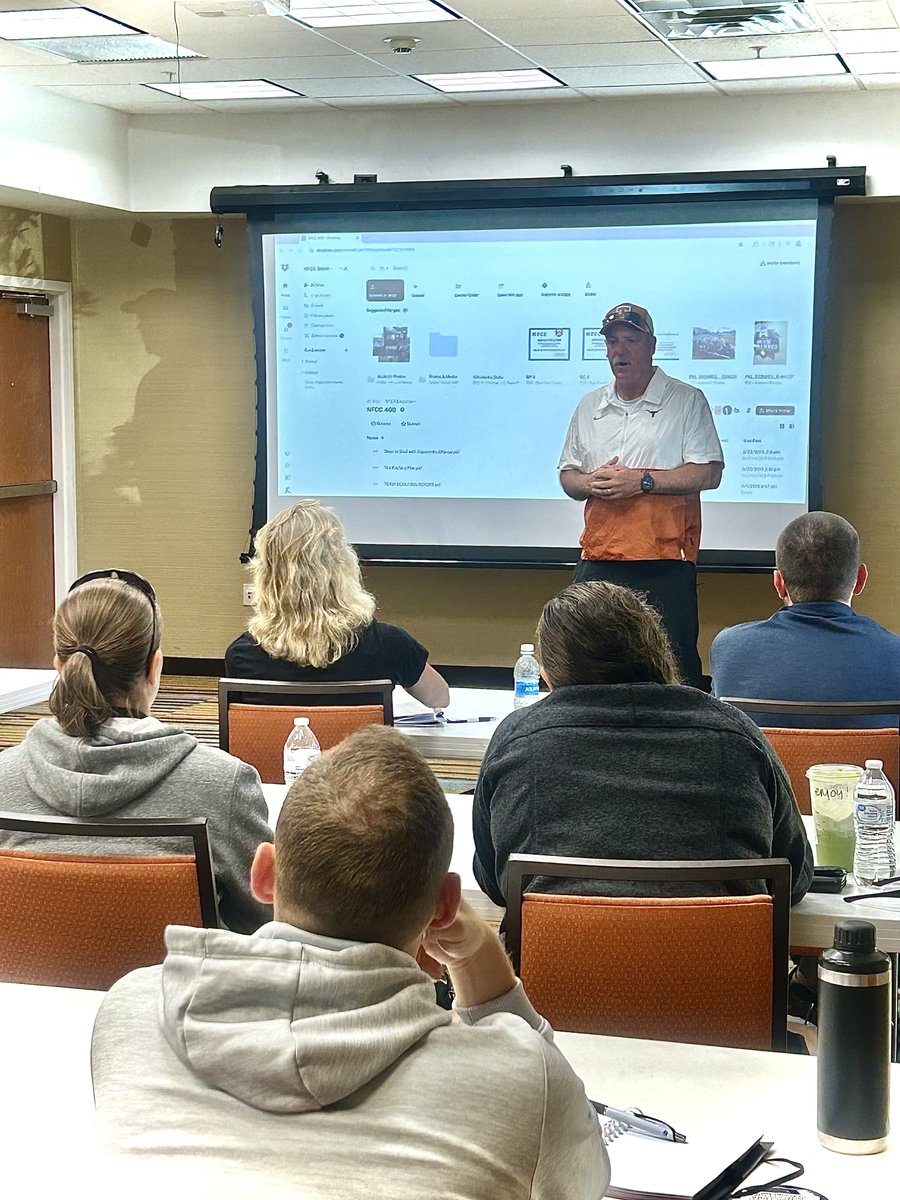 National Fastpitch Coaches Association (@nfcaorg) on Twitter photo On softball's biggest stage, confidence isn’t built in the spotlight. It’s built in the quiet, when no one’s watching!
<a href="/TexasSoftball/">Texas Softball</a> head coach Mike White tells our #NFCC408 class, "It's what you say to yourself when you’re by yourself that matters most.” 🤘🥎
#WCWS On softball's biggest stage, confidence isn’t built in the spotlight. It’s built in the quiet, when no one’s watching!
<a href="/TexasSoftball/">Texas Softball</a> head coach Mike White tells our #NFCC408 class, "It's what you say to yourself when you’re by yourself that matters most.” 🤘🥎
#WCWS