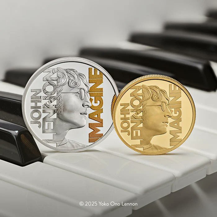 johnlennon's tweet image. JOHN LENNON / THE ROYAL MINT
One of the biggest-selling Royal Mint coins for any musician in history - to celebrate John’s 85th birthday later this year.
royalmint.com/shop/limited-e…