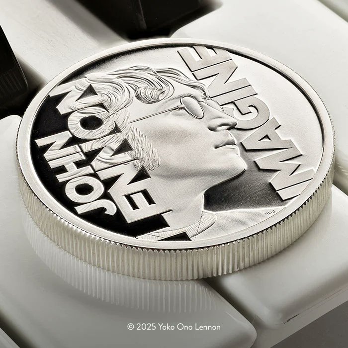 johnlennon's tweet image. JOHN LENNON / THE ROYAL MINT
One of the biggest-selling Royal Mint coins for any musician in history - to celebrate John’s 85th birthday later this year.
royalmint.com/shop/limited-e…