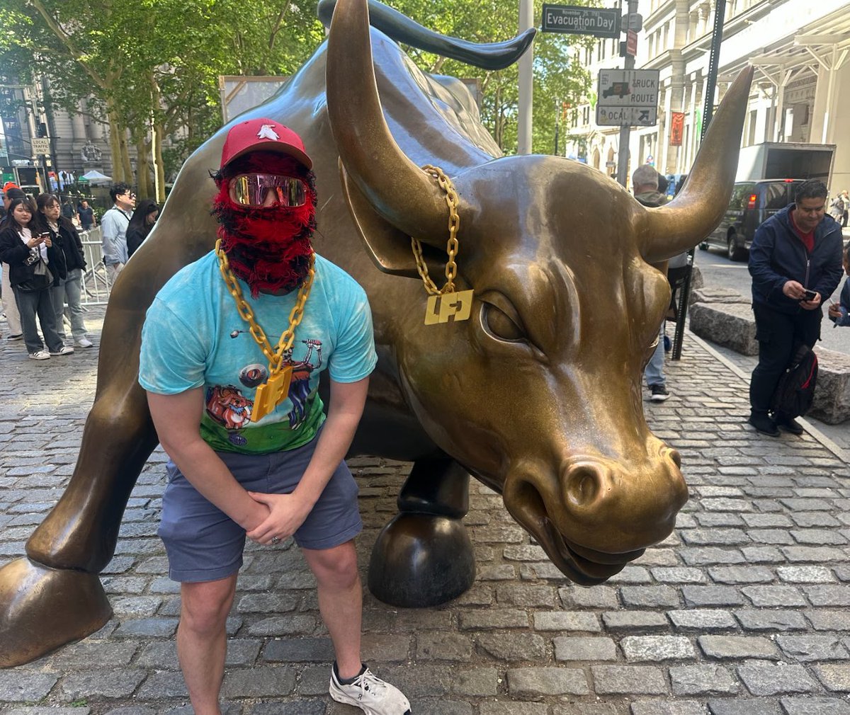 Ancient wisdom tells us that on the fifth Friday of a summer moon, the market shall signal its intentions.

Observe closely.

If the bull dons an LFJ chain, with a masked figure by its side, the prophecy hath been fulfilled — up only szn shall begin soon. Send it.