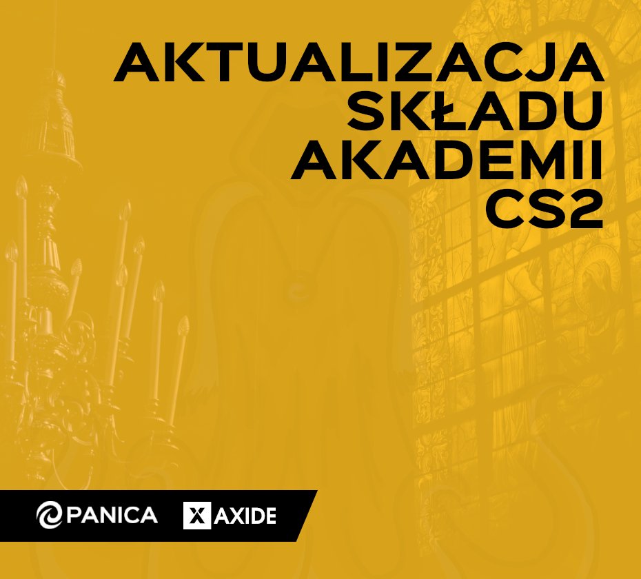 Jeśli nic się nie wydarzy w międzyczasie, to w nadchodzący sezon ARRMY wchodzimy z buta następującym składem.

🟡 Panica.Gaming Academy CS2:
<a href="/Kubi_CS/">Kubi</a>
<a href="/KamilNiedz78551/">Learnncs</a>
<a href="/Hory10990999225/">Hory</a>
<a href="/_Adotor_/">Adotor</a>
<a href="/xFABI33/">FABI</a>

Partnerzy:
<a href="/Axidepl/">Axide.pl</a>