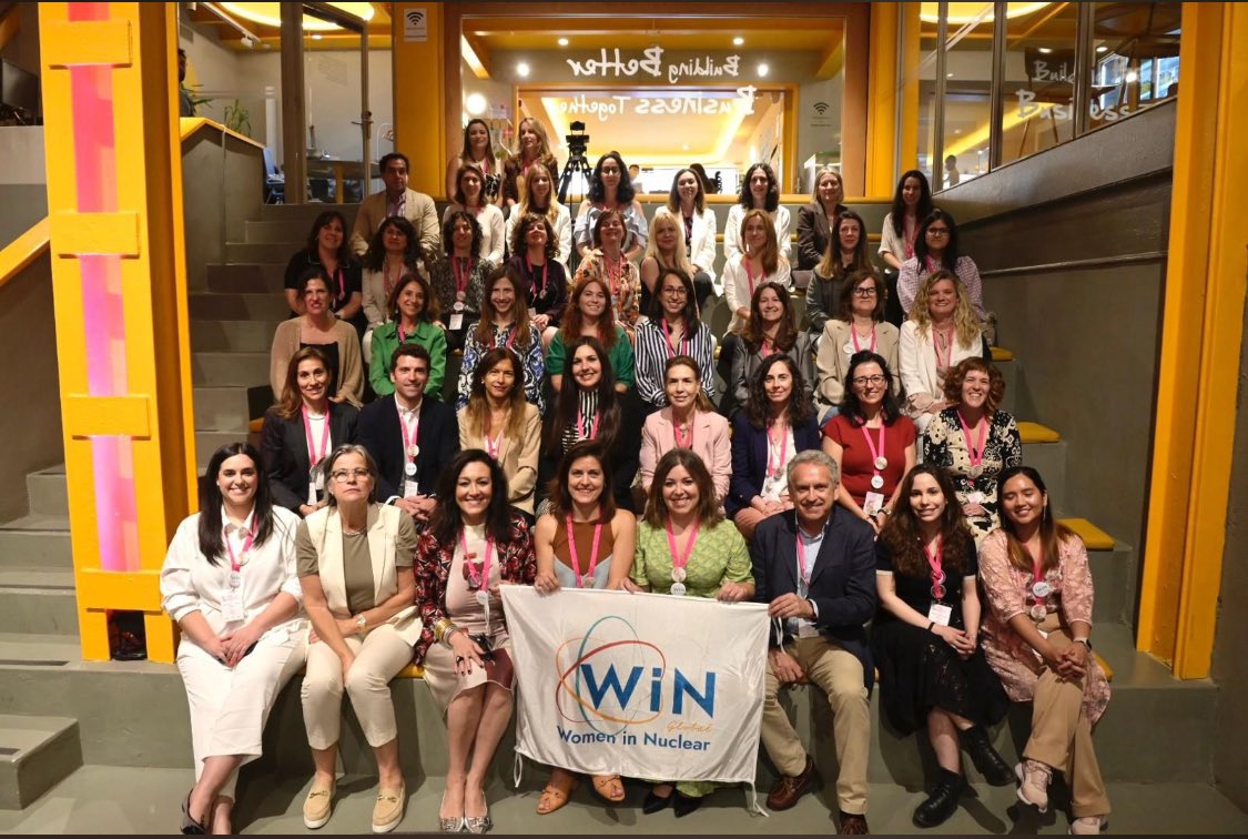 ¡¡Lo conseguimos!! We did it!!🙌🏼

Logramos reunir a ➕100 profesionales en el 1er <a href="/WiNglobal/">Women in Nuclear Global</a> Regional Flagship🚩Event, en el que debatimos sobre #innovación, #talento, #liderazgo y #futuronuclear 🇪🇺, así como de la necesidad de la continuidad de la Central Nuclear de #Almaraz
👇🏼