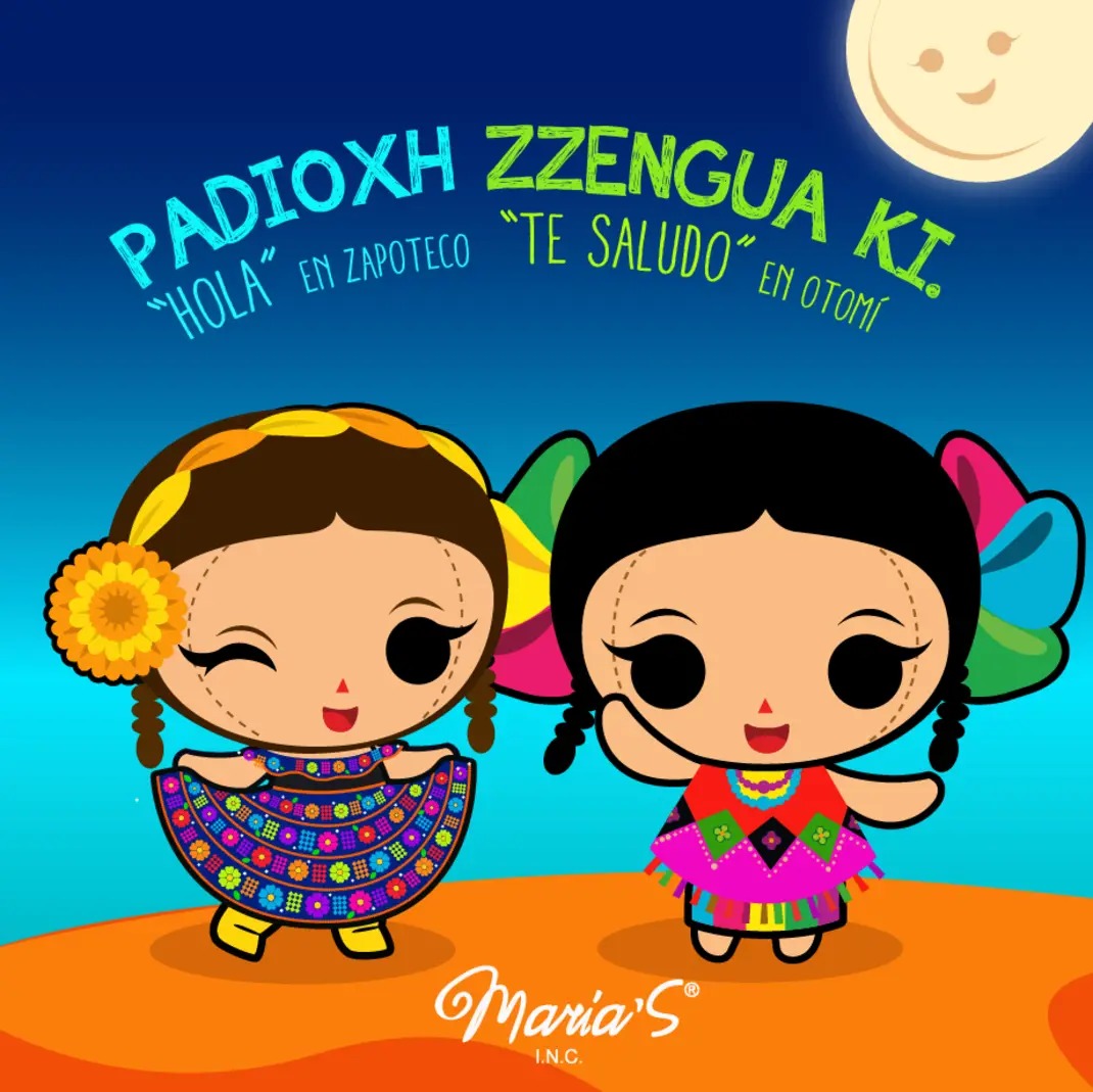 Y te deseo también, un excelente #FinDeSemana... 🤩☺️✨❤️👋

#MaríasINC #FelizViernes #Hola #TeSaludo #Zapoteco #Otomí #Padioxh #ZzenguaKi