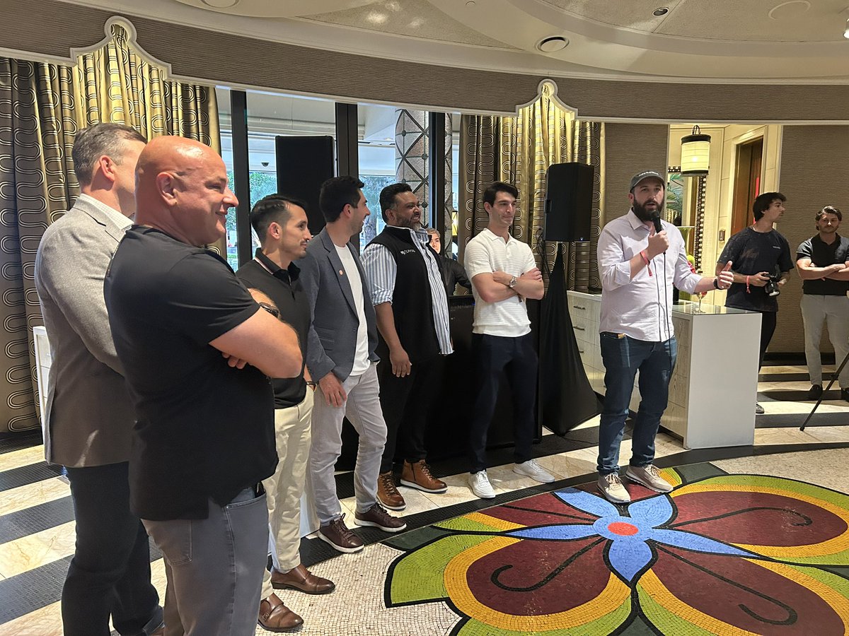 Amanda Terry (@amandaterry) on Twitter photo Until next time, Vegas! ✌️
Huge congrats to <a href="/DavidFBailey/">David Bailey🇵🇷 $1.0mm/btc is the floor</a>, <a href="/tylev/">Tyler Evans</a>, and the entire <a href="/nakamoto/">Nakamoto</a> team for bringing together such an epic gathering of Bitcoiners. 🔥
Grateful for <a href="/UTXOmgmt/">UTXO Management</a>’s investment in OCM — we’re proud to back the $NAKA nation. 🚀🧡 Until next time, Vegas! ✌️
Huge congrats to <a href="/DavidFBailey/">David Bailey🇵🇷 $1.0mm/btc is the floor</a>, <a href="/tylev/">Tyler Evans</a>, and the entire <a href="/nakamoto/">Nakamoto</a> team for bringing together such an epic gathering of Bitcoiners. 🔥
Grateful for <a href="/UTXOmgmt/">UTXO Management</a>’s investment in OCM — we’re proud to back the $NAKA nation. 🚀🧡