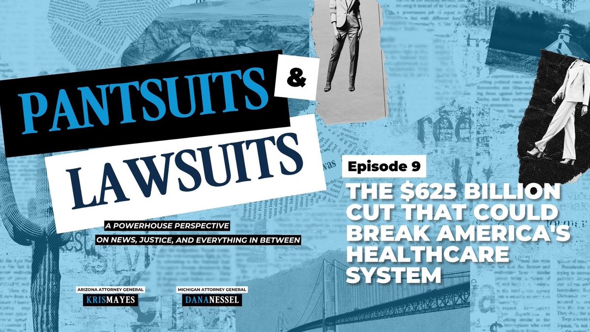 Michigan Attorney General Dana Nessel (@miattygen) on Twitter photo In the latest episode of their recently launched podcast, Pantsuits and Lawsuits, @miattygen Dana Nessel and <a href="/AZAGMayes/">AZ Attorney General Kris Mayes</a> confront some of the most alarming proposals to American health and well-being coming from Washington. Listen now: mi.gov/agnews In the latest episode of their recently launched podcast, Pantsuits and Lawsuits, @miattygen Dana Nessel and <a href="/AZAGMayes/">AZ Attorney General Kris Mayes</a> confront some of the most alarming proposals to American health and well-being coming from Washington. Listen now: mi.gov/agnews