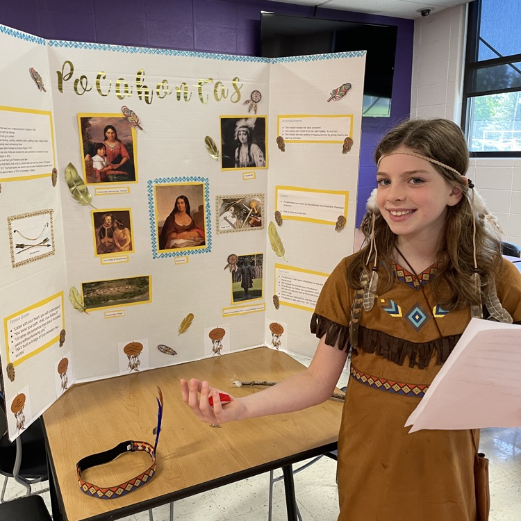 Our 5th grade students did a fabulous job presenting their historical figures at the Wax Museum today! (Post 1 of 2)