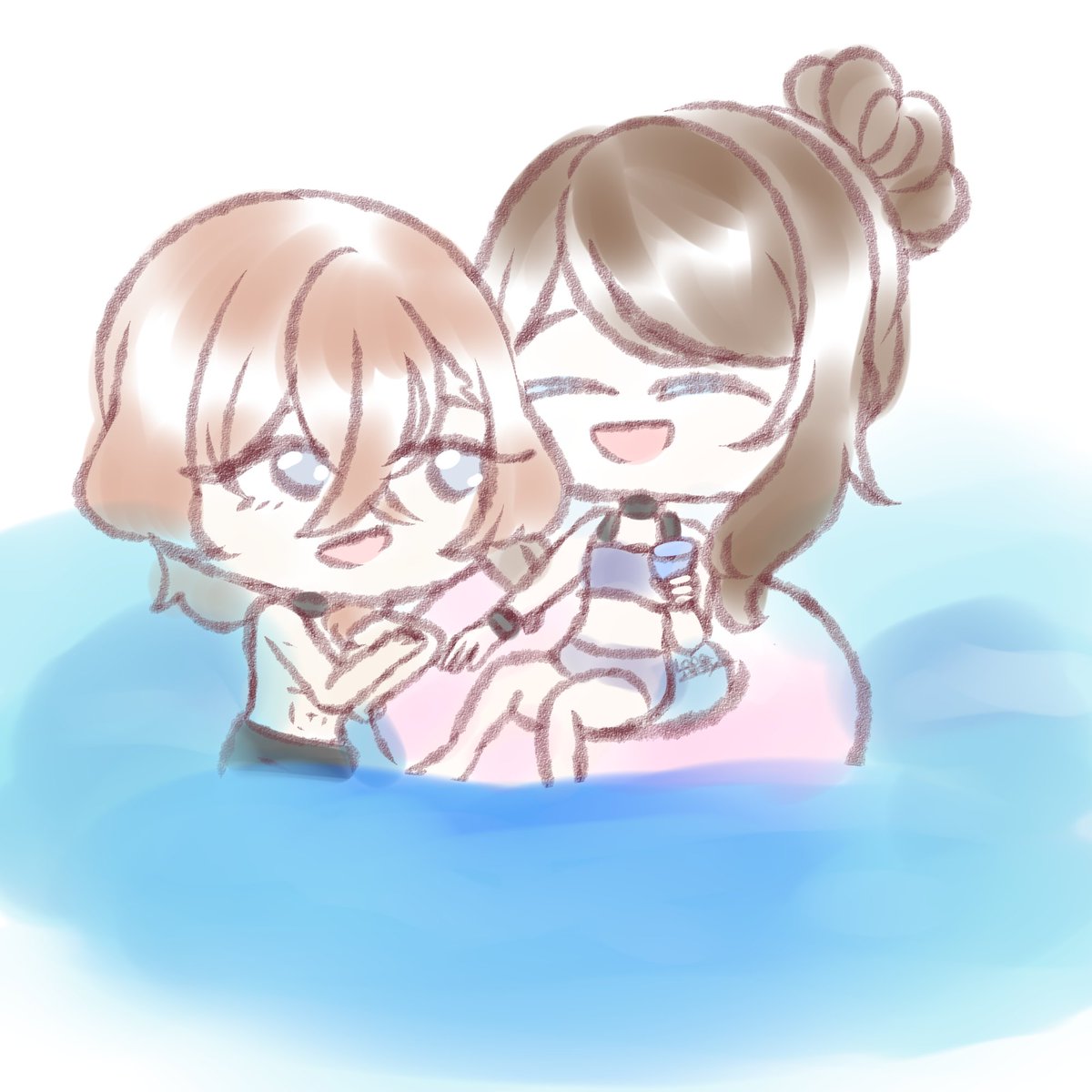 Chuuya_sWife's tweet image. [Beach Date] #YuMay #YuMay2025

Going to the sea is sometime perfect 😌