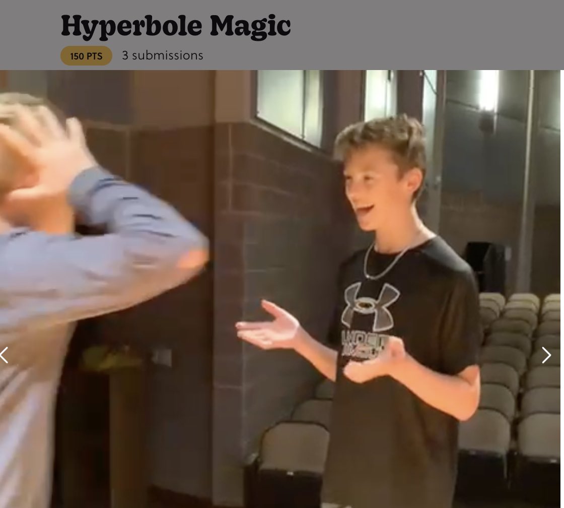 Mr. Jonathan Olshan (@jolshanwms) on Twitter photo Last <a href="/GoosechaseEDU/">Goosechase EDU</a> review before ELA finals, and Mr. Lacombe’s 7th graders showed off their knowledge (and hilarity) on each of these literary device/grammar challenges! 🪿📖 Last <a href="/GoosechaseEDU/">Goosechase EDU</a> review before ELA finals, and Mr. Lacombe’s 7th graders showed off their knowledge (and hilarity) on each of these literary device/grammar challenges! 🪿📖