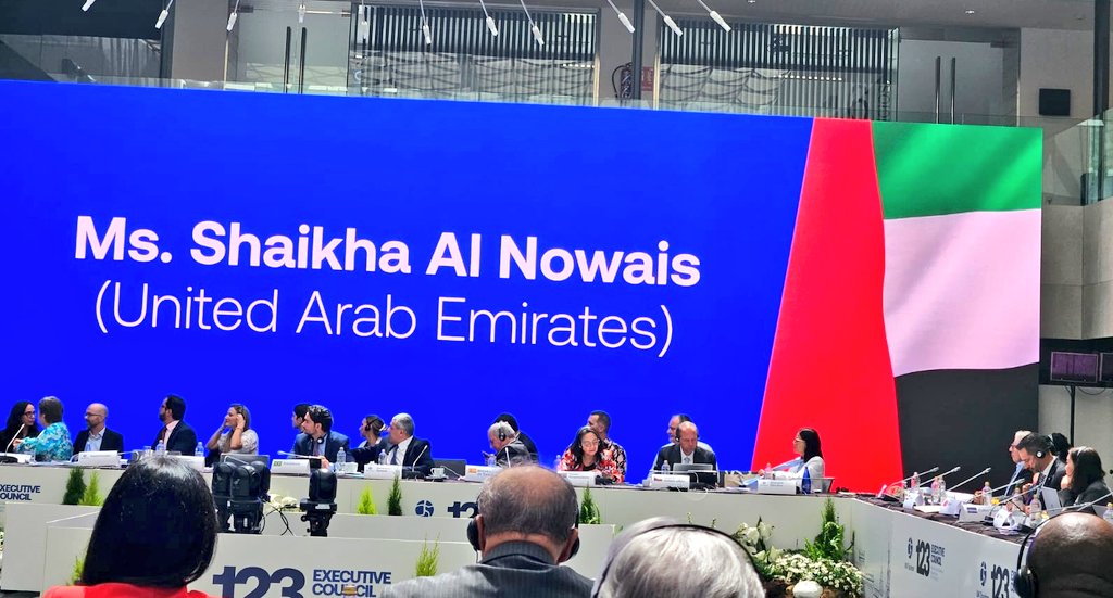 Hon. Najib Balala E.G.H (@tunajibu) on Twitter photo Congratulations to <a href="/Shaikha__Nasser/">Shaikha Nasser</a> of the UAE on securing a win during the 123rd Executive council vote for SG of <a href="/UNWTO/">UN Tourism</a> Wishing you every success as you take on this important role. The #tourism sector stands at a pivotal moment, and we look forward to your leadership in Congratulations to <a href="/Shaikha__Nasser/">Shaikha Nasser</a> of the UAE on securing a win during the 123rd Executive council vote for SG of <a href="/UNWTO/">UN Tourism</a> Wishing you every success as you take on this important role. The #tourism sector stands at a pivotal moment, and we look forward to your leadership in