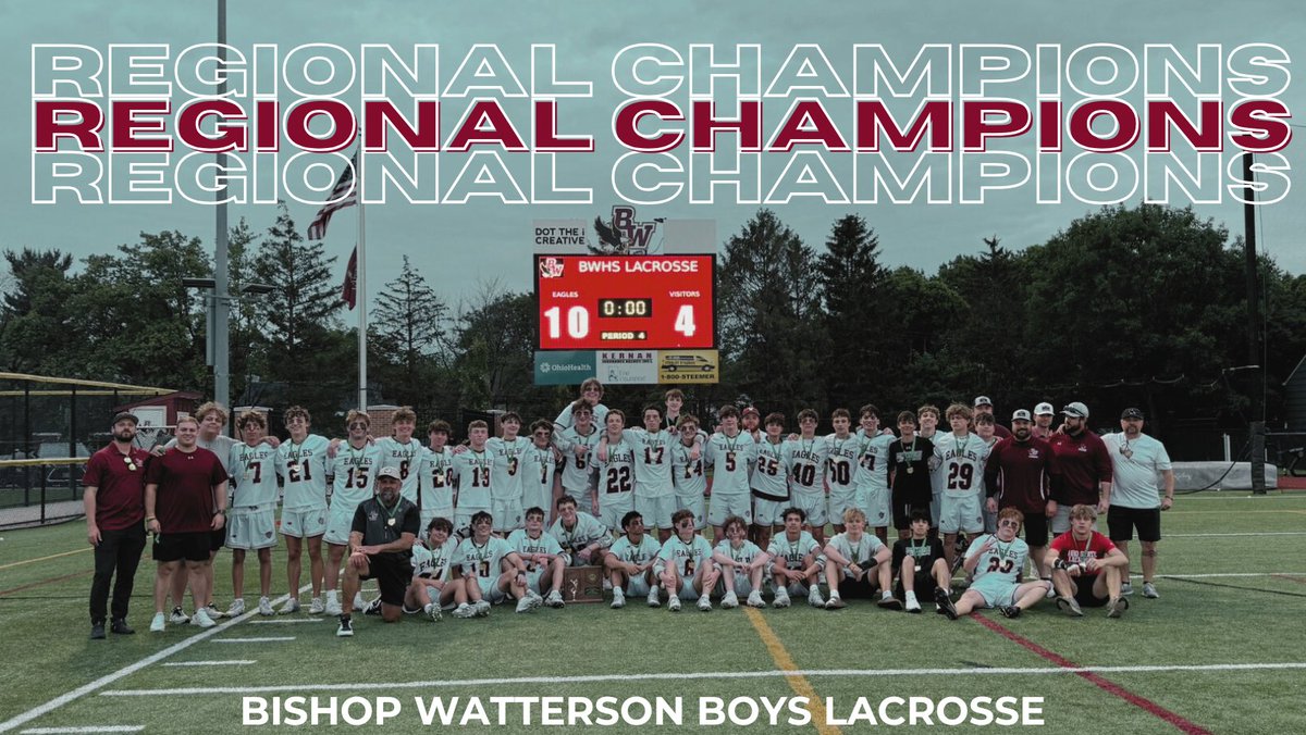 BWHS_Athletics's tweet photo. ICYMI | Last night, baseball were District Champions and boys lacrosse were Regional Champions! Their seasons continue next week! 🦅
#WE
#Watterson
#Eagles https://t.co/kppV9vHsdL