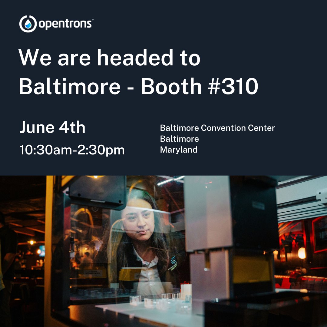 Headed to #ASMS2025 in Baltimore?
Swing by Booth #310 to see how Opentrons is bringing affordable, flexible automation to proteomics.

We’re showcasing the new Opentrons Flex Proteomics Workstation, purpose-built for mass spec sample prep. From protein digestion to