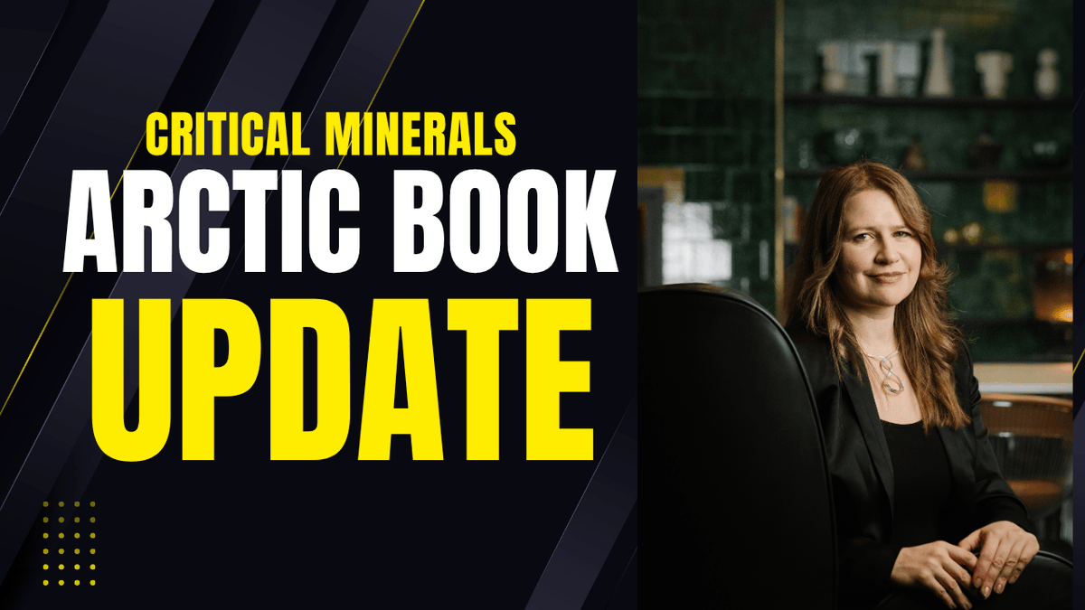 Arctic Book and Critical Minerals youtu.be/l7rv2J6OtHs?si…