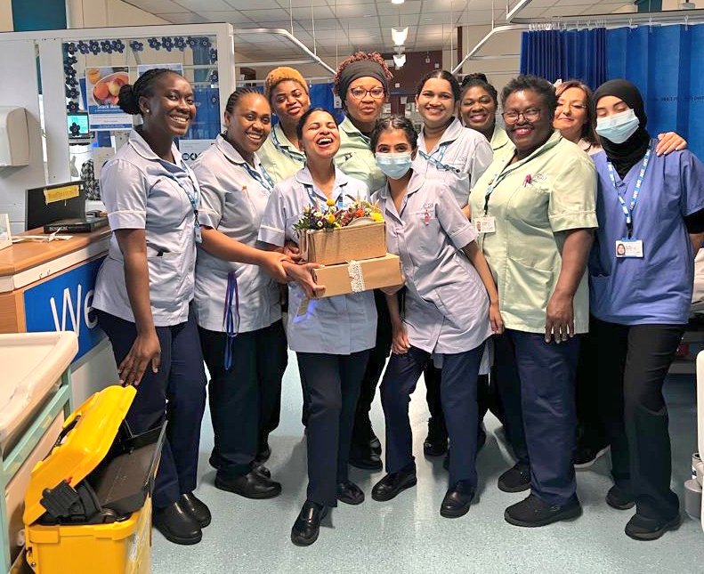 ☆Farewell Nivitta☆ 
Today, we said goodbye to Nivitta from Ward C3. 
We wish you the best in your new adventure in York.
Lots of changes to come - new home, married life, and a new job.
But we are sure you will absolutely smash it ❤️ 
You will be missed on the ward!