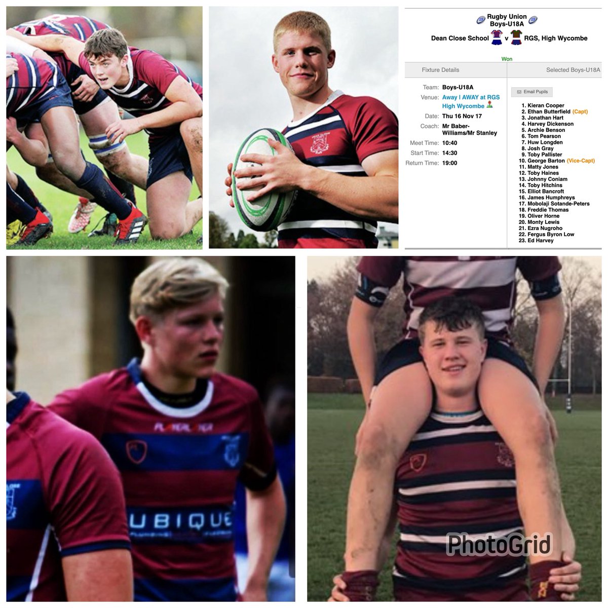 Dean Close Sport (@deanclosesport) on Twitter photo On 16th Nov 2017 <a href="/freddie99210147/">freddie thomas</a> Thomas made his debut for <a href="/DeanCloseSchool/">Dean Close School</a> 1st XV as an U16. In that team were George <a href="/barton0711/">George Barton</a> <a href="/archiebensonn/">Archie Benson</a> & Tom Pearson. Tomorrow Freddie & George line up for <a href="/gloucesterrugby/">Gloucester Rugby 🍒</a> against <a href="/SaintsRugby/">Northampton Saints 😇</a> Archie and Tom #CLOSE <a href="/NextGenXV/">NextGenXV</a> On 16th Nov 2017 <a href="/freddie99210147/">freddie thomas</a> Thomas made his debut for <a href="/DeanCloseSchool/">Dean Close School</a> 1st XV as an U16. In that team were George <a href="/barton0711/">George Barton</a> <a href="/archiebensonn/">Archie Benson</a> & Tom Pearson. Tomorrow Freddie & George line up for <a href="/gloucesterrugby/">Gloucester Rugby 🍒</a> against <a href="/SaintsRugby/">Northampton Saints 😇</a> Archie and Tom #CLOSE <a href="/NextGenXV/">NextGenXV</a>