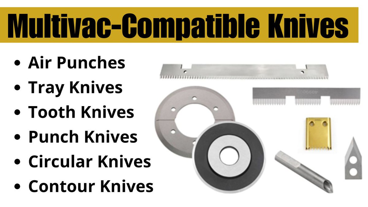 Running Multivac machines? We’ve got the blades to keep you cutting clean and running smooth.
👉 Check out what’s new at americancuttingedge.com/packaging/mult…

#FoodPackaging #Multivac #PackagingBlades