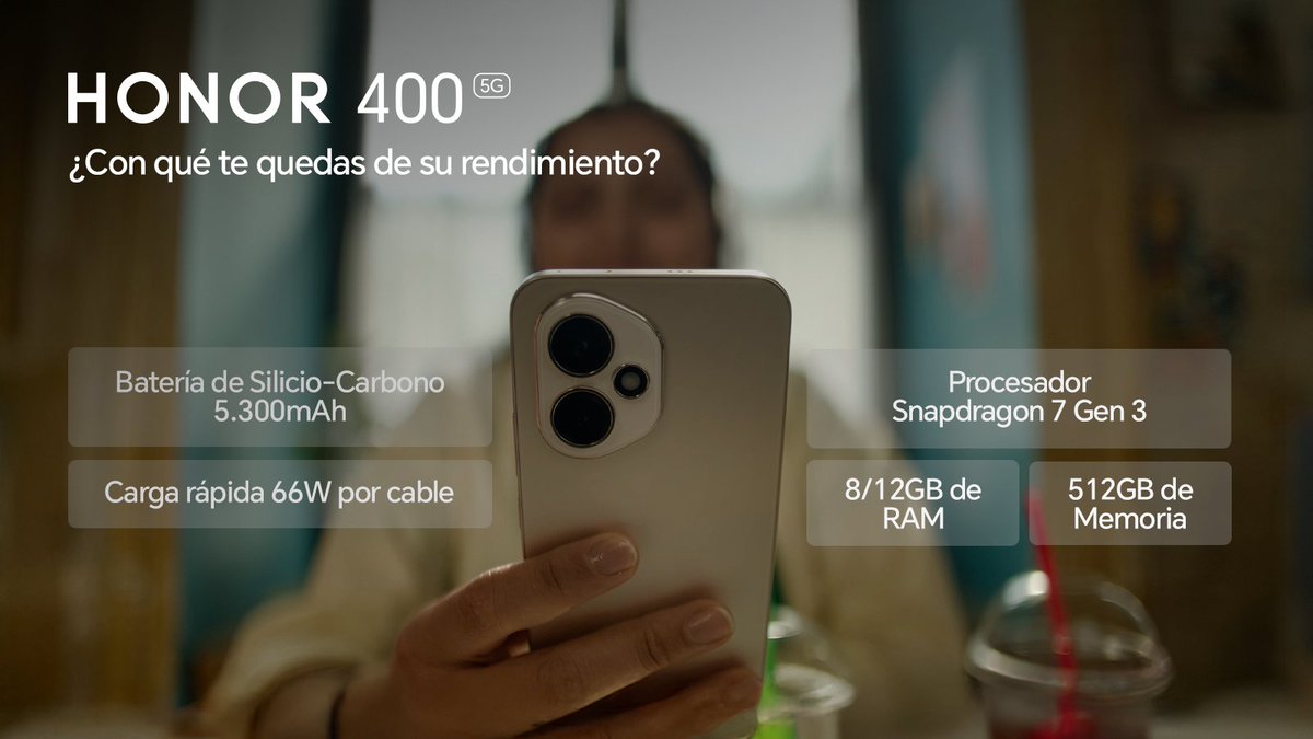 Honor_ES's tweet photo. 🎁 SORTEAZO con PREMIAZO🎁

🔄Haz RT y...

👇Comenta en 3 ó + tweets lo que más te gusta con #HONOR400

Batería de Silicio Carbono
Carga Rápida 66W
Procesador Snapdragon 7 Gen 3
8/12GB RAM
512GB de Memoria https://t.co/zF9PbQsvYT