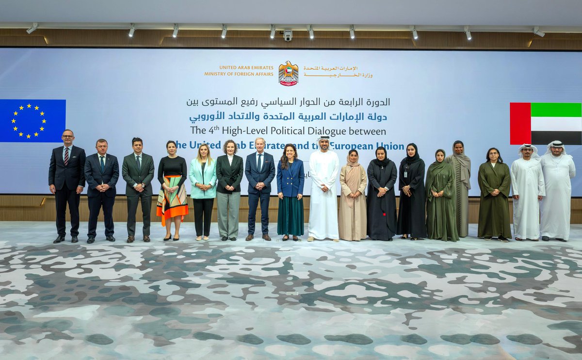 EU in the UAE (@euintheuae) on Twitter photo The EU and UAE held their 4th High-level Political Dialogue in Abu Dhabi, co-chaired by <a href="/OlofBSkoog/">Olof Skoog</a> & HE Lana Nusseibeh. They welcomed the launch of FTA talks & discussed a Strategic Partnership Agreement, regional issues & EU-GCC cooperation. #EUintheUAE eeas.europa.eu/eeas/united-ar… The EU and UAE held their 4th High-level Political Dialogue in Abu Dhabi, co-chaired by <a href="/OlofBSkoog/">Olof Skoog</a> & HE Lana Nusseibeh. They welcomed the launch of FTA talks & discussed a Strategic Partnership Agreement, regional issues & EU-GCC cooperation. #EUintheUAE eeas.europa.eu/eeas/united-ar…