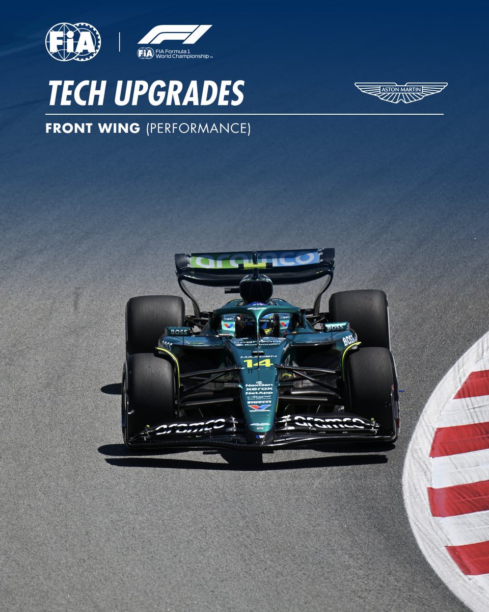 fia's tweet image. 1) Mercedes focus on floor changes in Barcelona. The W16 gains a new fence profile for improved load through better onset flow, while a revised floor edge features increased chord and new vanes. There’s also a circuit specific rear wing featuring increased camber to improve local…