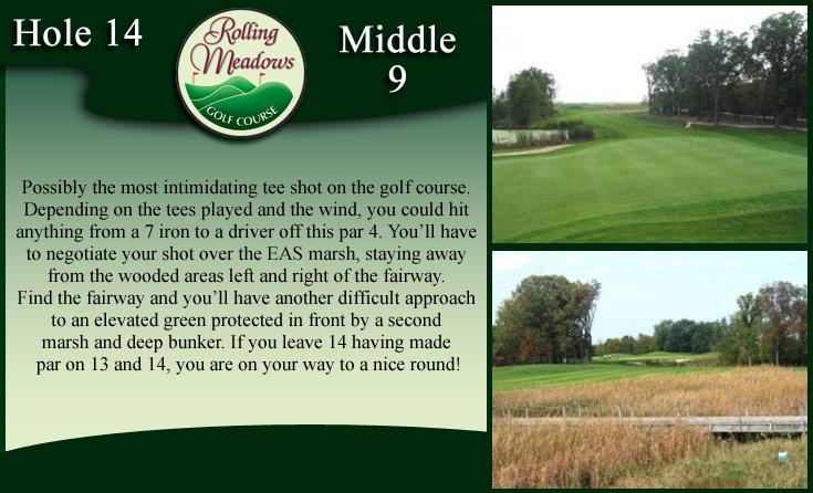 Today on Fairway Friday's we feature Hole #14 (Middle 9), Par 4.

What's your best score on this hole? Tell us in the comments. 

⛳ #FairwayFriday🏌️ #RollingMeadowsGolf 🌱 #PureFairways 🏆 #BestRoundEver
📍 #FondDuLacGolf 🔥 #TeeItUp 💬 #ShareYourScore 🎯 #OnTheGreen🏌️#GolfLife