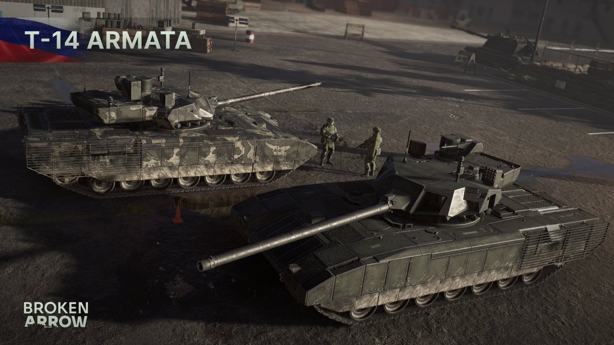 The T-14 Armata brings next-generation firepower to Broken Arrow.
Send it straight into battle to break enemy lines and eliminate targets from a distance.
Your choice.
Pre-Order it now: steam.gs/l/4c3nk