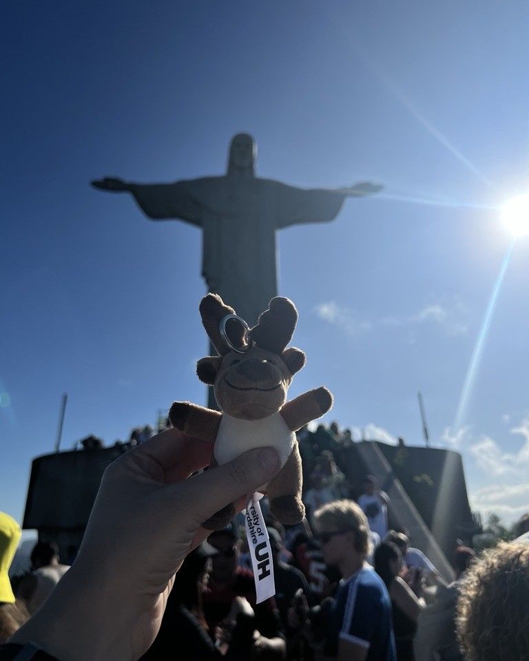 🇧🇷 Rio, Brazil it was a pleasure to hear many of you interested in continuing your studies with #UniofHerts and match you with a course to support your career goals. Keep an eye out for #Herts at education fairs and you might even be able to pick up your own Stanley! 🦌
