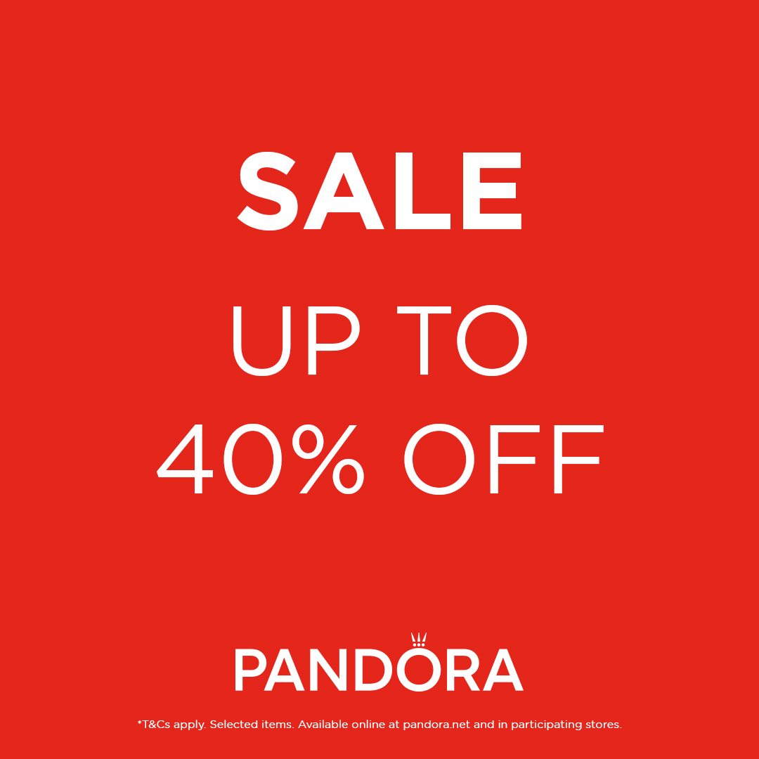 Churchill Square (@churchillsquare) on Twitter photo It's #Sale time at Pandora with up to 40% off! β€οΈ 
Head in store now! It's #Sale time at Pandora with up to 40% off! β€οΈ 
Head in store now!