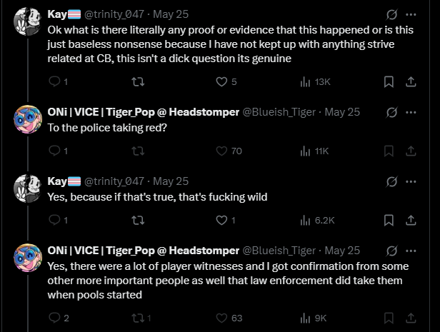 Jag (@toxictojag) on Twitter photo Bro Tiger you are so cooked. You absolutely DID spread false rumors at an event you were not at. Pool captains are NOT TOs of the entire tournament and you should NOT take any info from anyone that isnt official staff. Bro Tiger you are so cooked. You absolutely DID spread false rumors at an event you were not at. Pool captains are NOT TOs of the entire tournament and you should NOT take any info from anyone that isnt official staff.