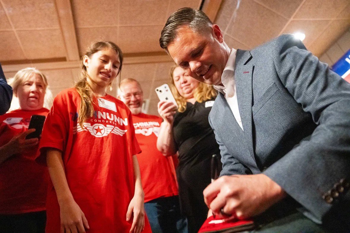 Amazing rally last night, lowa! 🇺🇸

Big thanks to Jim Jordan for firing up the crowd. Let's keep delivering for lowans!

📸: Cody Scanlan/The Register