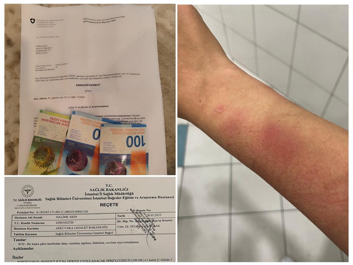 StopNDelayCH's tweet photo. Halime Akın ve üç çocuğu Türkiye’ye sınır dışı edildi: Zorla geri gönderilirken ‘darp’ ve ‘işkence’ iddiası

https://t.co/KCopLXwN1W https://t.co/qnisFrgzpH