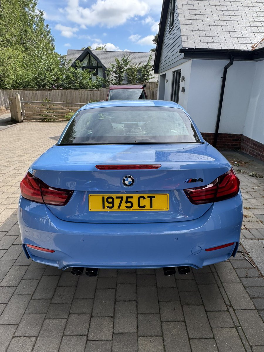New plate fitted to my car today. Great purchase at the last DVLA auction.  No need for dodgy spacing. Thoughts <a href="/AutoPap/">AutoPap</a>  #50thbirthday