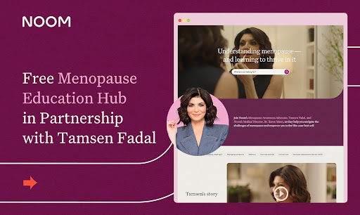 Noom (@noom) on Twitter photo We’ve teamed up with best-selling author, Emmy Award-winning journalist, and filmmaker <a href="/TamsenFadal/">Tamsen Fadal TV</a> to launch a FREE Menopause Education Hub - giving women the tools, guidance, and support they deserve. 🧡 Learn more: bit.ly/45uZ1Ab We’ve teamed up with best-selling author, Emmy Award-winning journalist, and filmmaker <a href="/TamsenFadal/">Tamsen Fadal TV</a> to launch a FREE Menopause Education Hub - giving women the tools, guidance, and support they deserve. 🧡 Learn more: bit.ly/45uZ1Ab