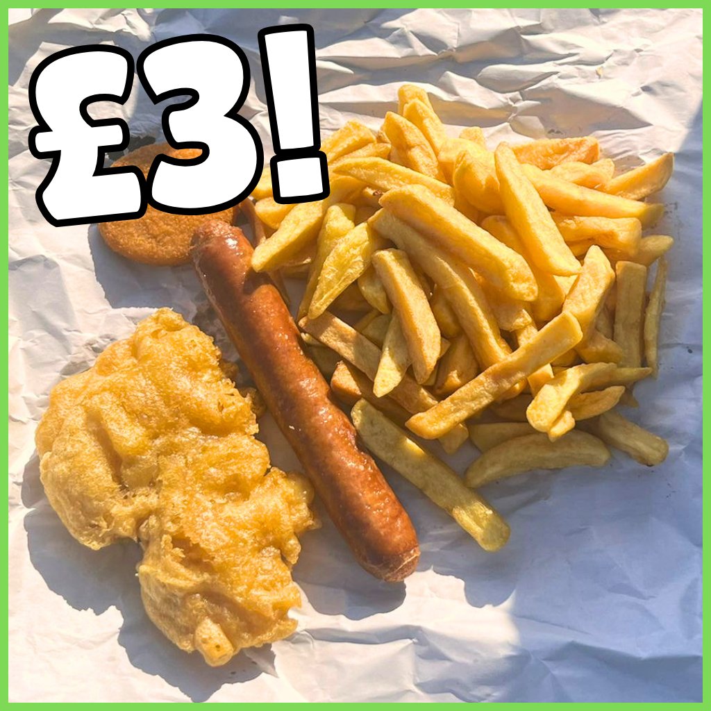 Today I am in Portsmouth, and visit Kam Too - a Chinese / Chippy that sells fish and chips for just £3!!!

But at that price can it be any good? And how about their Chinese food too?

youtu.be/4SYcHt_PUUU