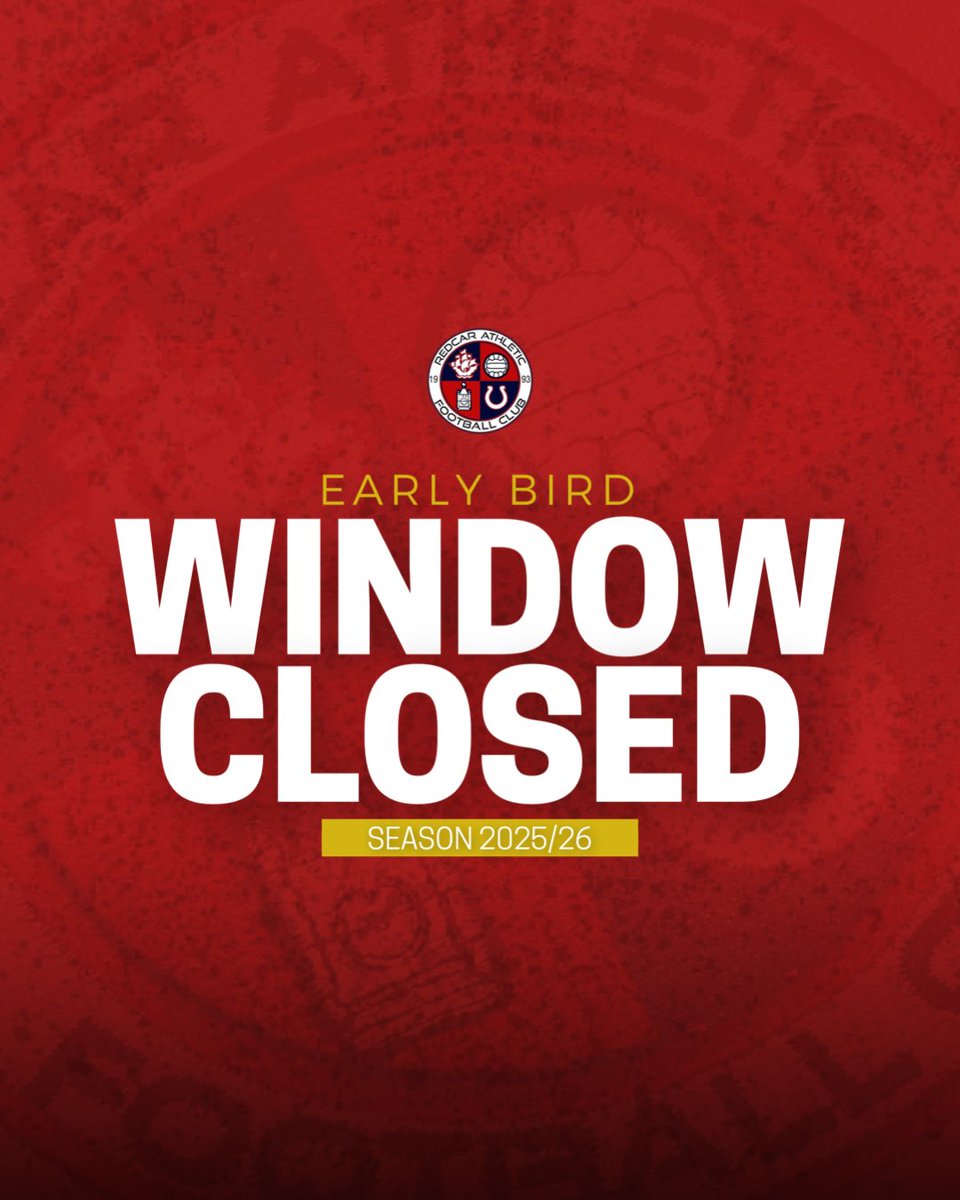 Our Early Bird window is now closed 🤝

Thank you for your incredible support once again, #Steelmen 🙌