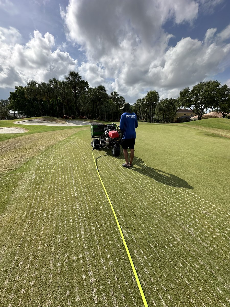 Frank E Sbarro (@fesbarro) on Twitter photo DryJect Technologies is on the move this week from Jacksonville to Naples. The staff did a great job consistently throughout the week 100% coverage across the greens with every square foot receiving Dilution from the injection process. <a href="/Chase_DryJect/">Chase Sbarro</a> DryJect Technologies is on the move this week from Jacksonville to Naples. The staff did a great job consistently throughout the week 100% coverage across the greens with every square foot receiving Dilution from the injection process. <a href="/Chase_DryJect/">Chase Sbarro</a>