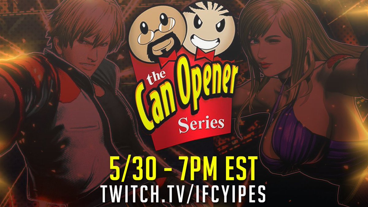 YipeS @ Remixd Prints (@ifcyipes) on Twitter photo FATAL FURY:COTW Tournament tonight for a Friday <a href="/canopenerseries/">Every Tuesdays!</a>!
(US LOCKED)
Registration,stream and matcherino links in the comments below!
Tournament starts at 7pm EST!
Excited to see this go down! (I hope its all KEVIN players)
#GOODVIBESONLY #FGC FATAL FURY:COTW Tournament tonight for a Friday <a href="/canopenerseries/">Every Tuesdays!</a>!
(US LOCKED)
Registration,stream and matcherino links in the comments below!
Tournament starts at 7pm EST!
Excited to see this go down! (I hope its all KEVIN players)
#GOODVIBESONLY #FGC
