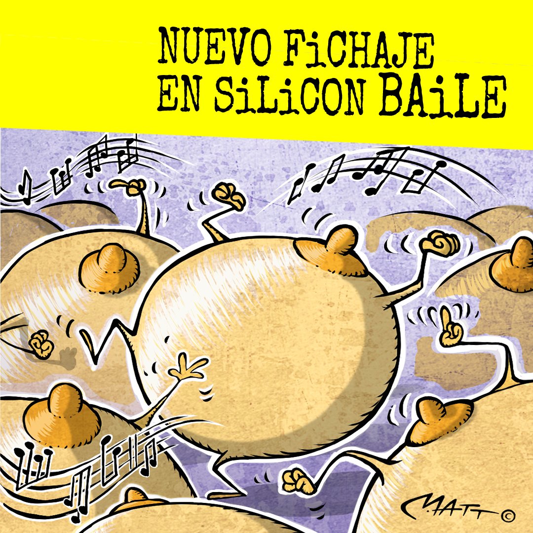 La Ventana (@laventana) on Twitter photo 🔴🚨 ¡Llega la #UVI con <a href="/IsaiasLafuente/">Isaías Lafuente Zorrilla</a>!
👉🏼 Nuevo fichaje en Silicon Baile
🖌 Viñeta de <a href="/matt_matera/">Carlos Matera Matt</a>
📻 En directo: cadenaser.com 🔴🚨 ¡Llega la #UVI con <a href="/IsaiasLafuente/">Isaías Lafuente Zorrilla</a>!
👉🏼 Nuevo fichaje en Silicon Baile
🖌 Viñeta de <a href="/matt_matera/">Carlos Matera Matt</a>
📻 En directo: cadenaser.com